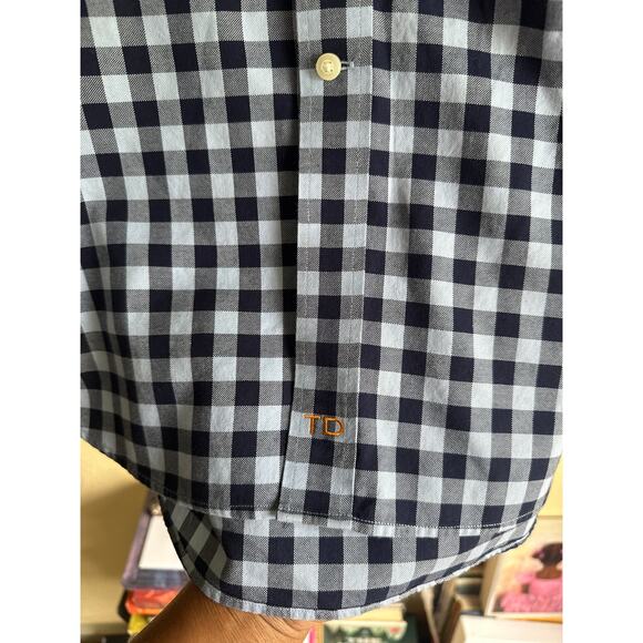 Thomas Dean checkered button down shirt - Large - Picture 6 of 6